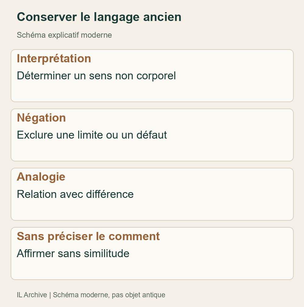 Plusieurs voies peuvent coexister sans se réduire à une seule métaphore ou remise à Dieu