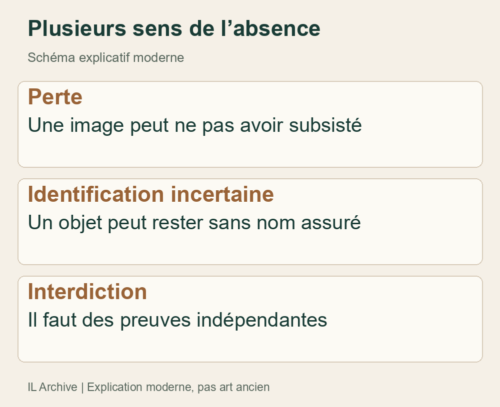 Schéma moderne des explications possibles d’une image non identifiée ; aucune n’est démontrée ici pour Ougarit